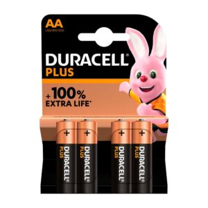 Pack 4 pilas AA Duracell