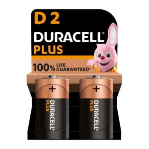 Pack de 2 Pilas D Duracell