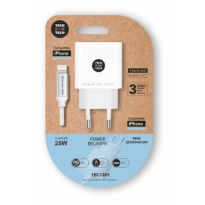 Cargador Lightning con transformador USB-C