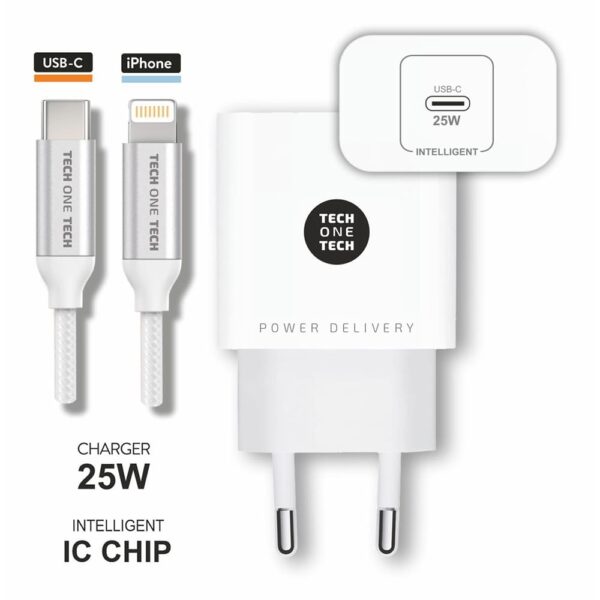 Cargador Lightning con transformador USB-C - Imagen 2