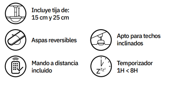 Ventilador de techo Ciro - Imagen 3