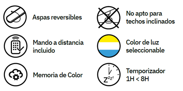 Ventilador de techo Gregario - Imagen 3