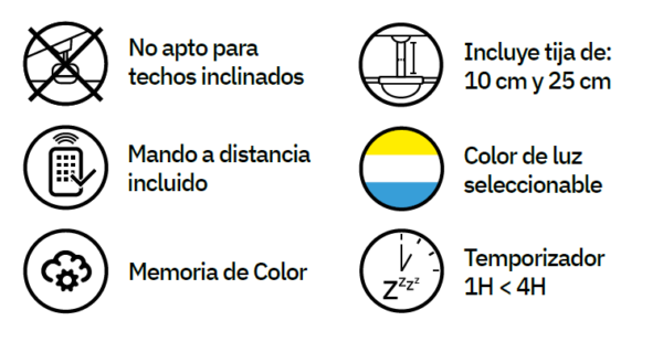 Ventilador de techo Datoo - Imagen 3