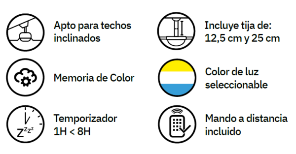 Ventilador de techo Livorno - Imagen 3
